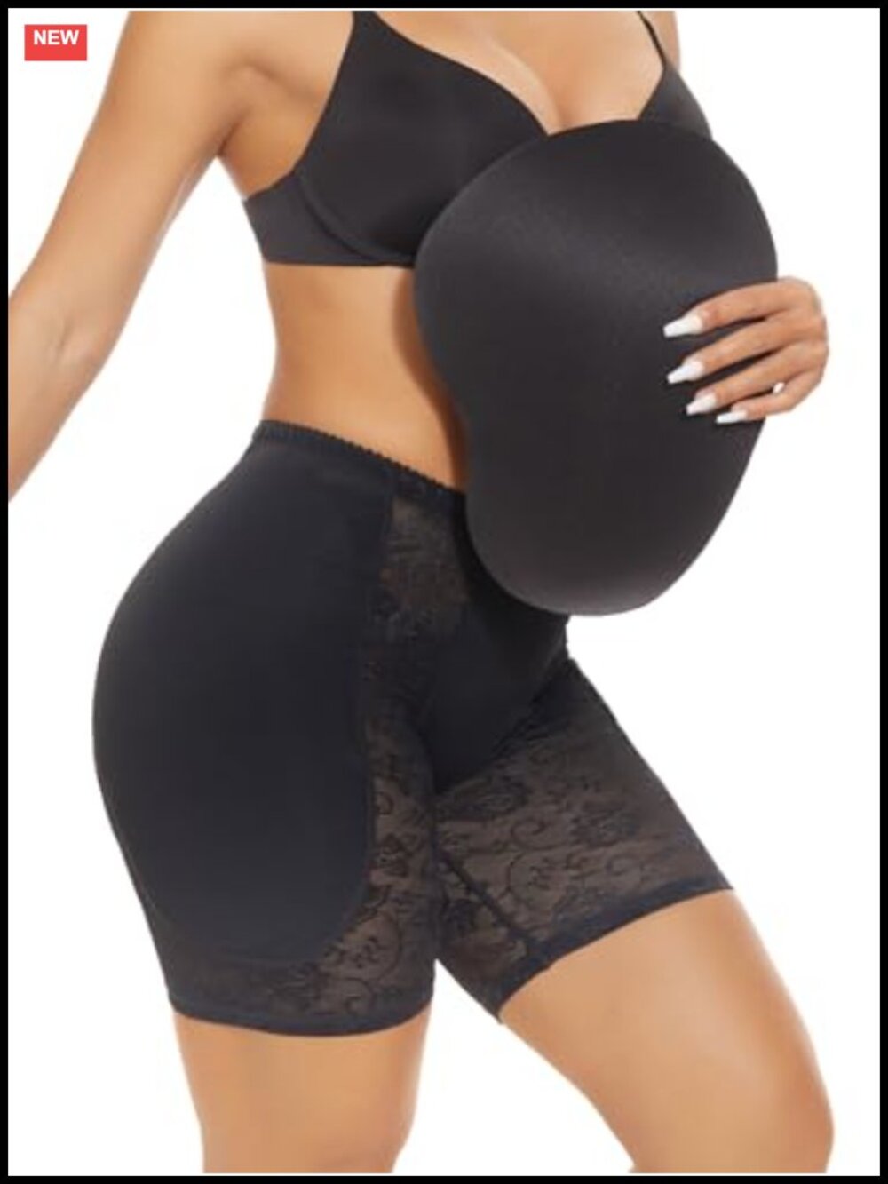 Hip Enhancer Padded Underwear Tummy Control Shapewear Shorts
